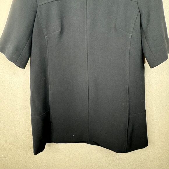 Lela Rose Black Blouse 8 Pockets Classic Capsule Luxury - Picture 4 of 12